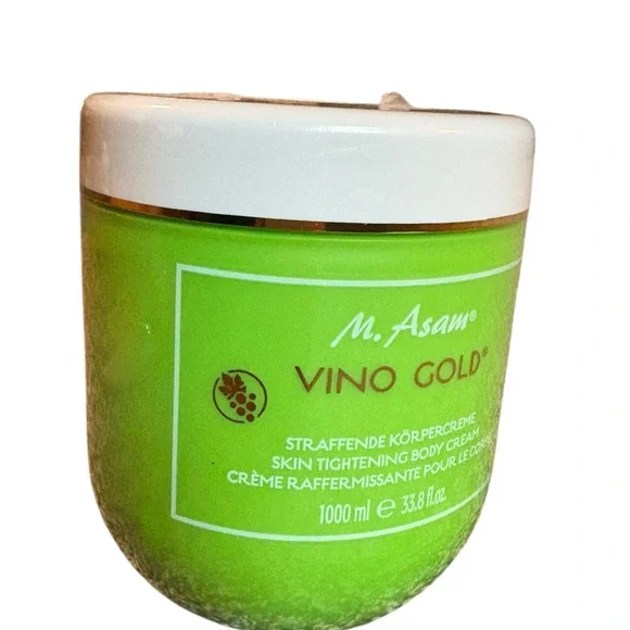 M.Asam Vino Gold Straffende Korpercreme Skin Tightening Body Cream 33.8 fl New
